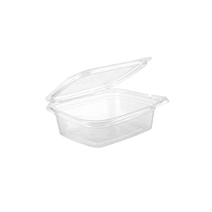 Tamper Evident Square Clear Pet Container - hotpackwebstore.com - Tamper Evident Containers