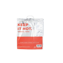 Thermal Bag With Handle 41x49 CM 10 Pieces - hotpackwebstore.com - Aluminium Products