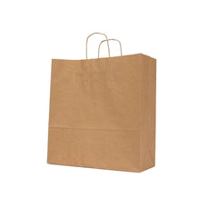 Twisted Handle Kraft Brown Paper Bag 250 Pieces - hotpackwebstore.com - Twisted Handle Paper Bags