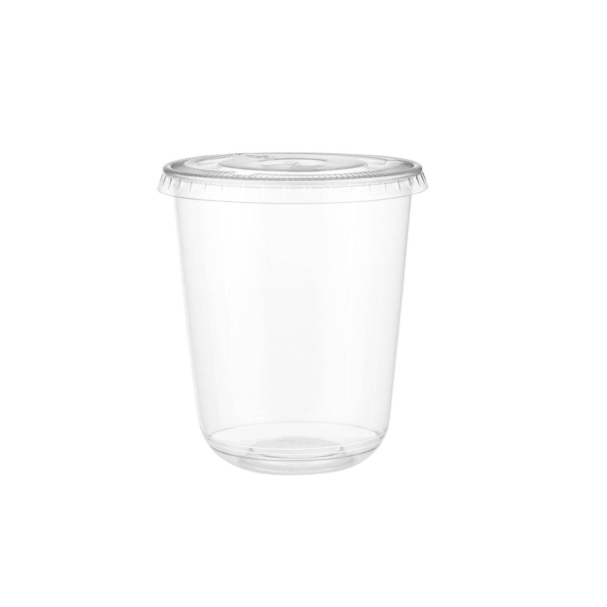 U - Shape PET Clear Cup - hotpackwebstore.com - U - Shape Cups