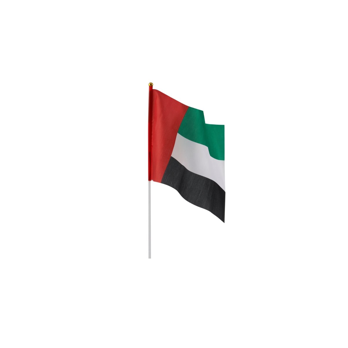 UAE National Day Flag With Plastic Stick - hotpackwebstore.com - Flag