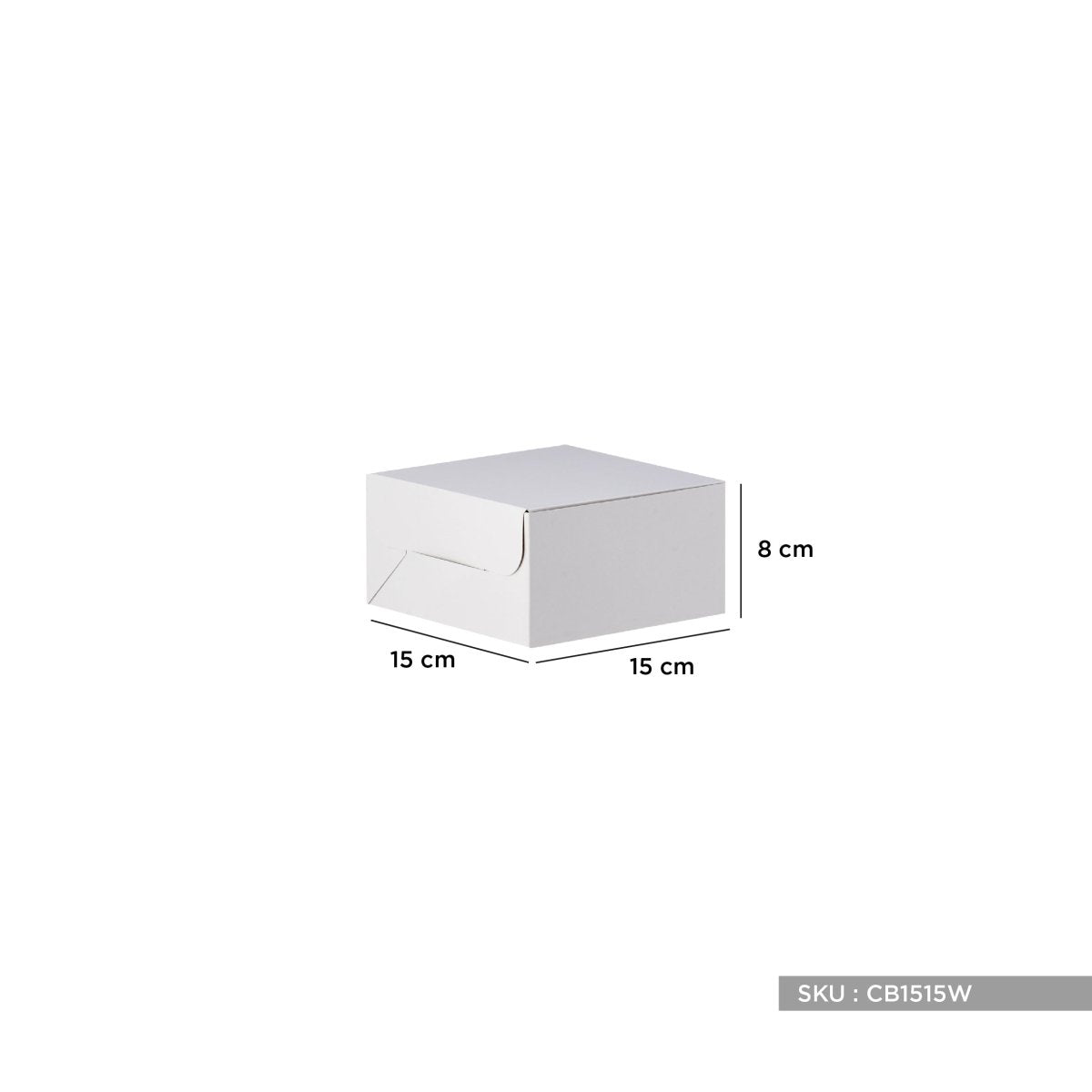 White Cake Box - hotpackwebstore.com - Cake Boxes