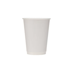 White Double Wall Paper Cups - hotpackwebstore.com - Double Wall Paper Cups