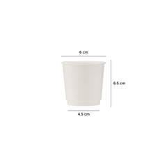 White Double Wall Paper Cups - hotpackwebstore.com - Double Wall Paper Cups