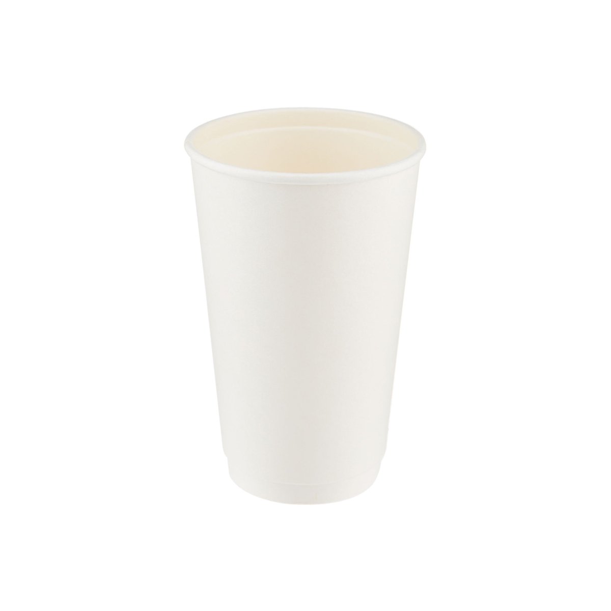 White Double Wall Paper Cups - hotpackwebstore.com - Double Wall Paper Cups