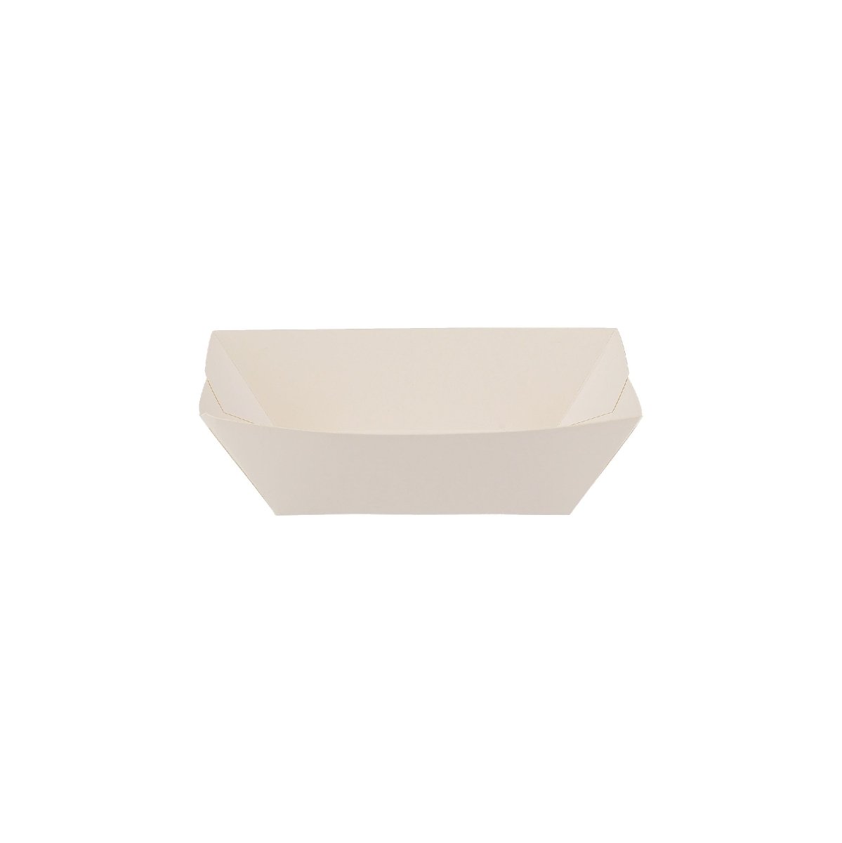 White Paper Boat Tray - hotpackwebstore.com - Paper Trays