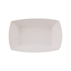 White Paper Boat Tray - hotpackwebstore.com - Paper Trays