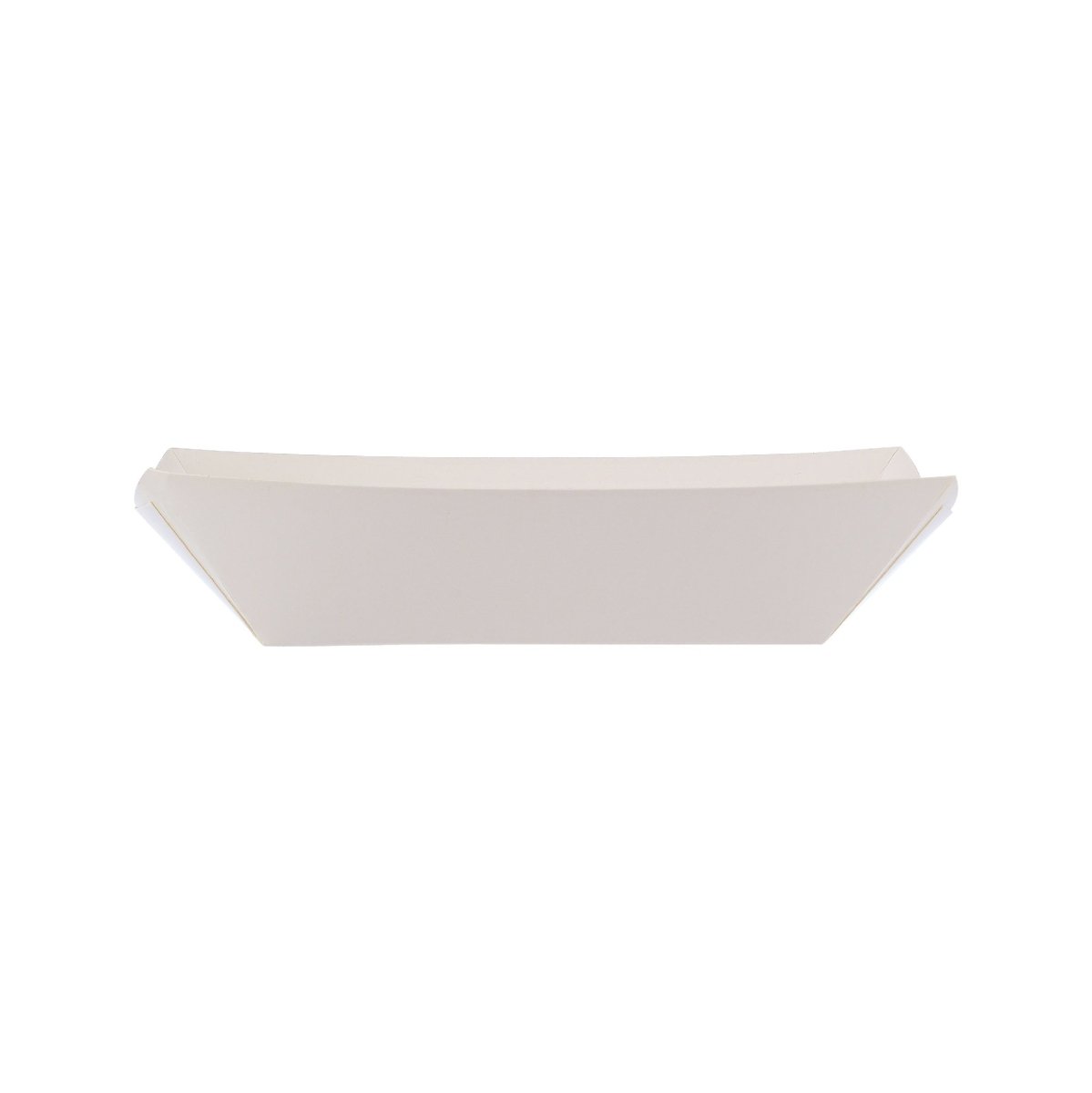 White Paper Boat Tray - hotpackwebstore.com - Paper Trays