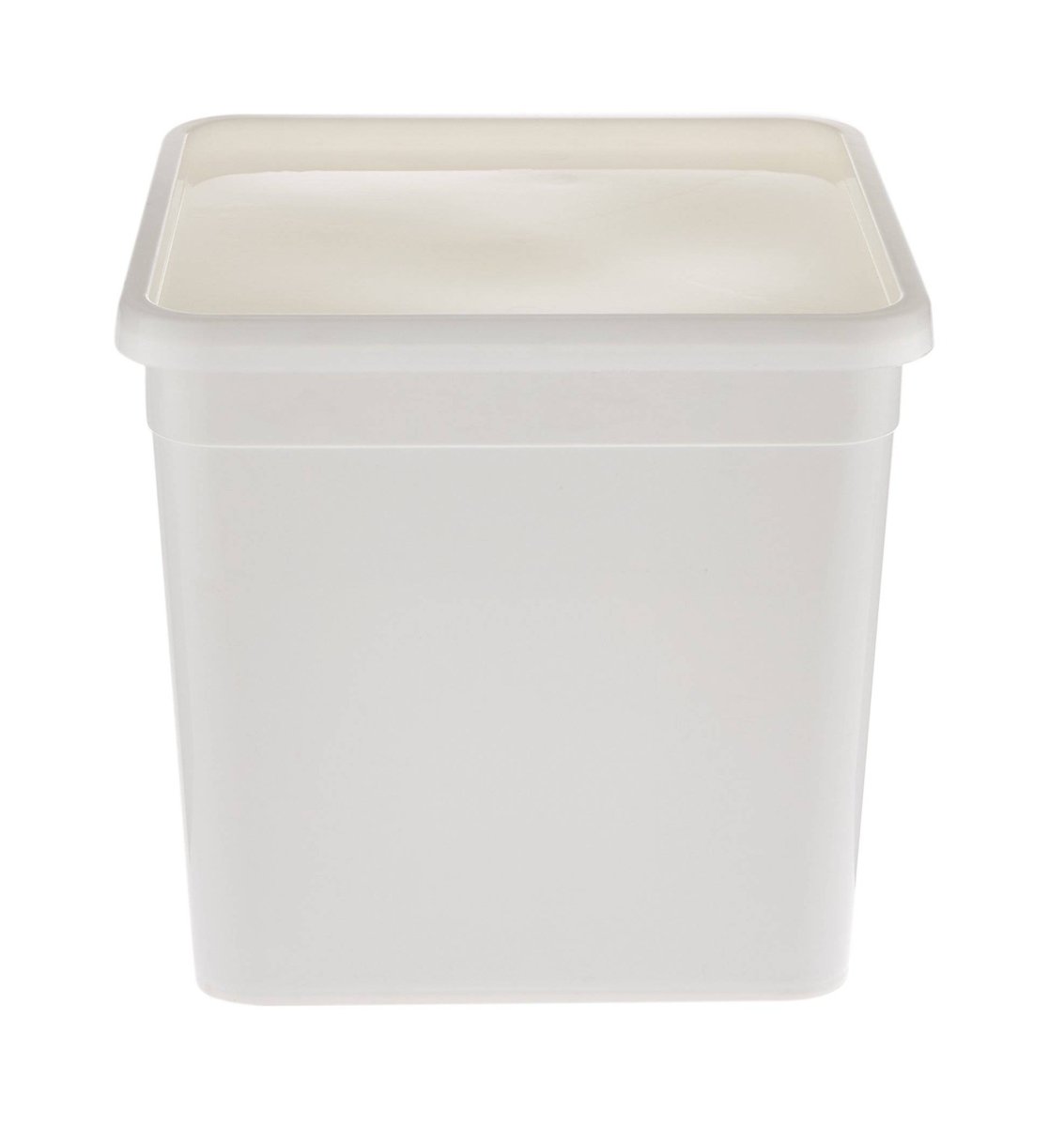 White Plastic 4 Litre Pail 100 Pieces - hotpackwebstore.com - Microwavable Containers