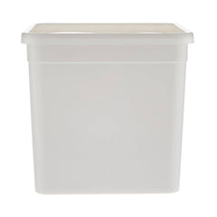 White Plastic 4 Litre Pail 100 Pieces - hotpackwebstore.com - Microwavable Containers