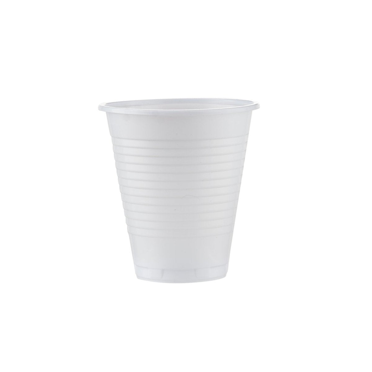 White Plastic Drinking Cup - hotpackwebstore.com - Plastic Cup