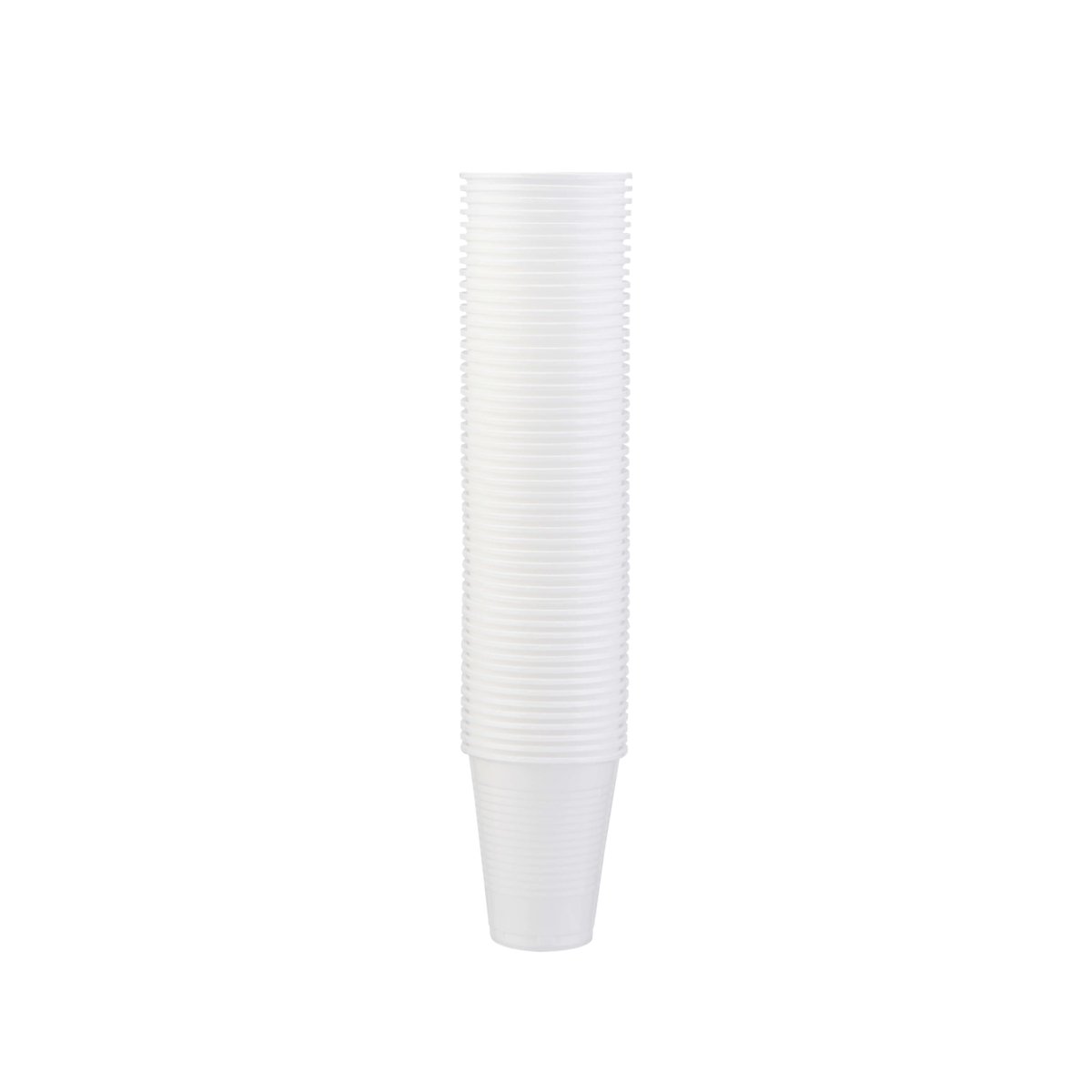 White Plastic Drinking Cup - hotpackwebstore.com - Plastic Cup