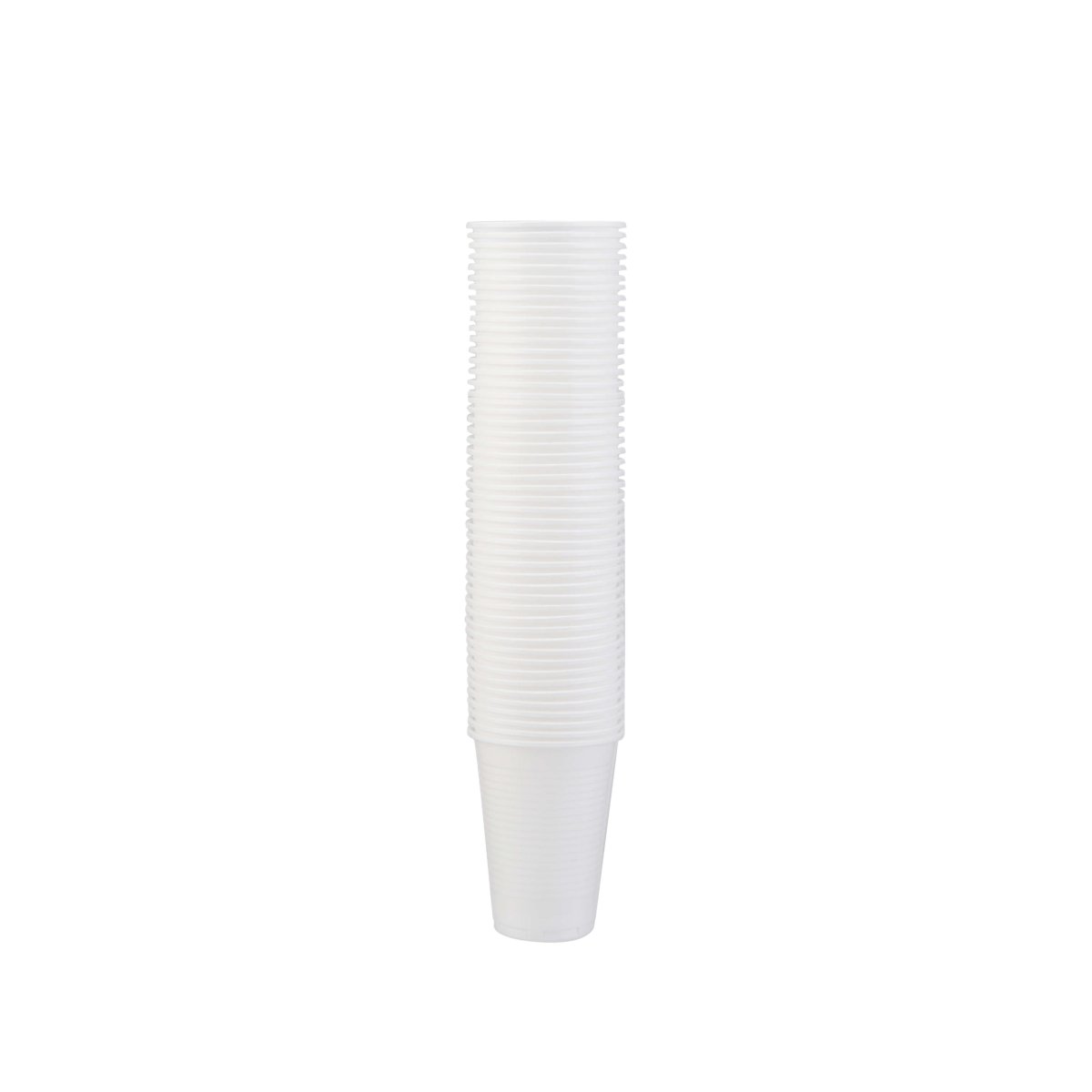 White Plastic Drinking Cup - hotpackwebstore.com - Plastic Cup