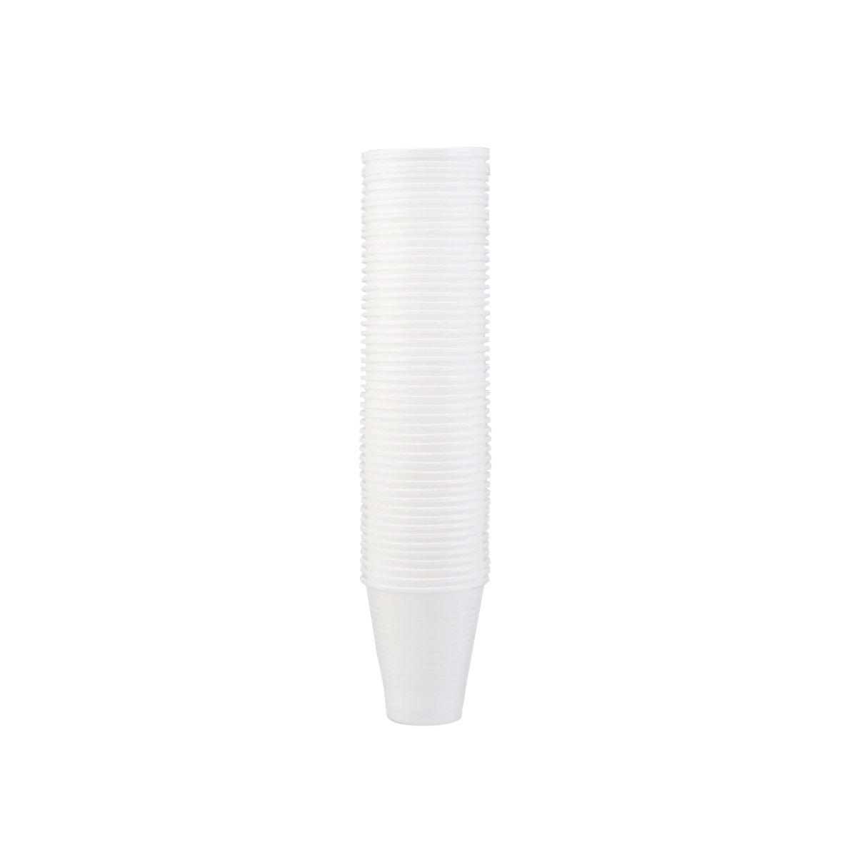 White Plastic Drinking Cup - hotpackwebstore.com - Plastic Cup