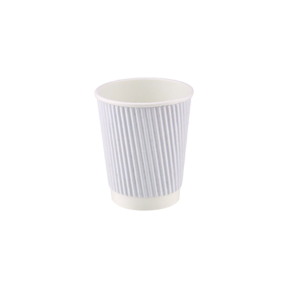 White Ripple Paper Cups - hotpackwebstore.com - Ripple Paper Cups