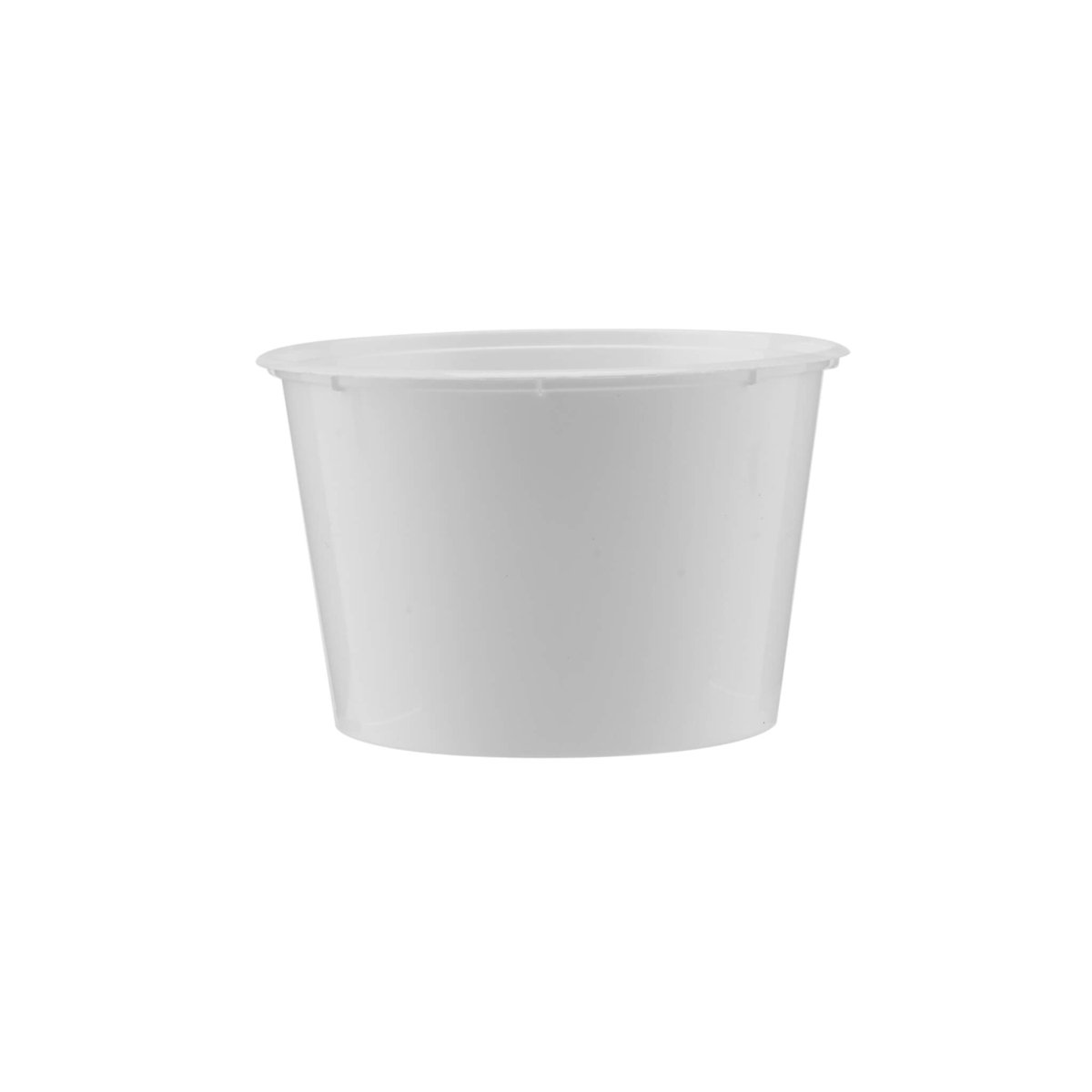 White Round Microwave Container - hotpackwebstore.com - Microwavable Containers