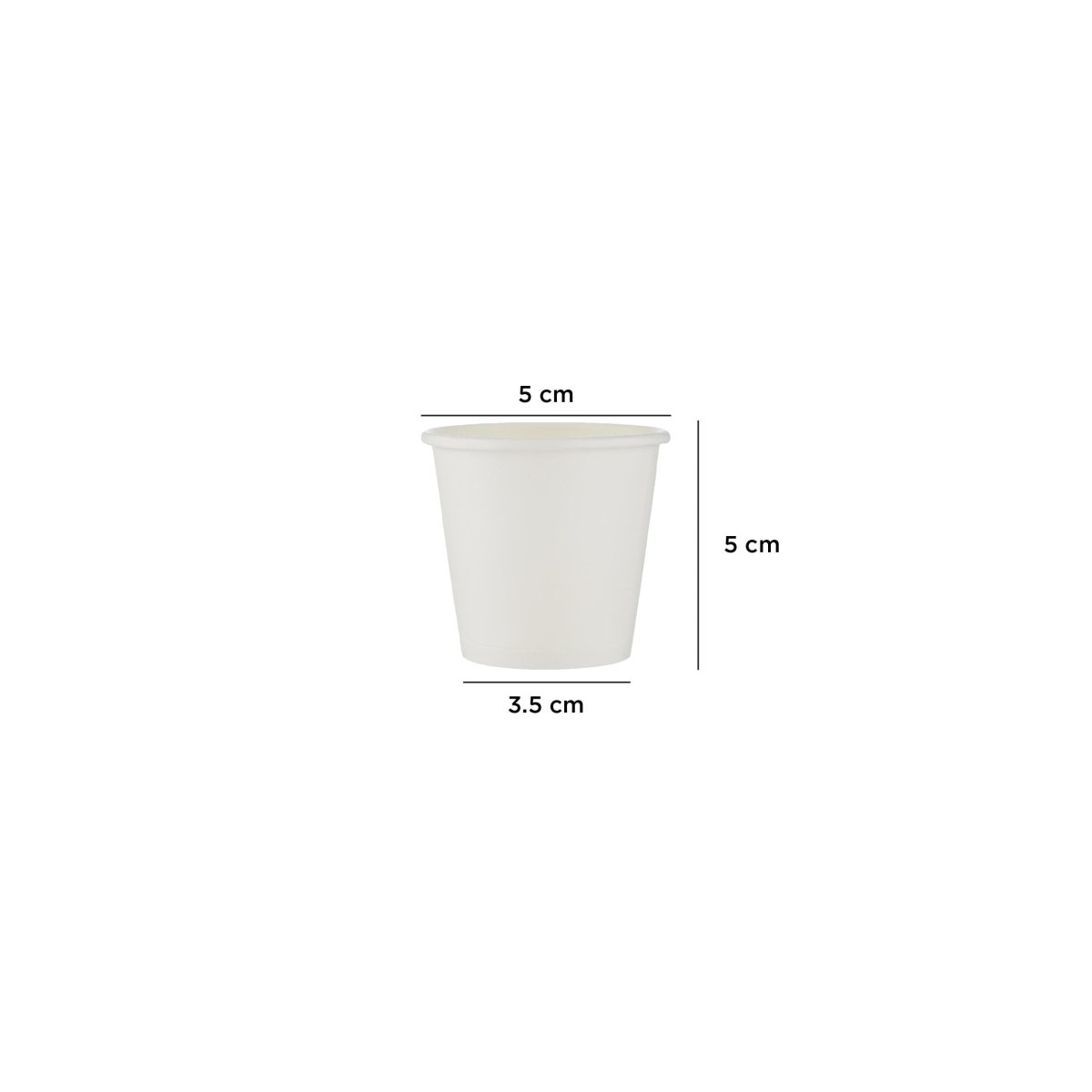 White Single Wall Qhawa Cup Offer Pack - hotpackwebstore.com - Single Wall Paper Cups