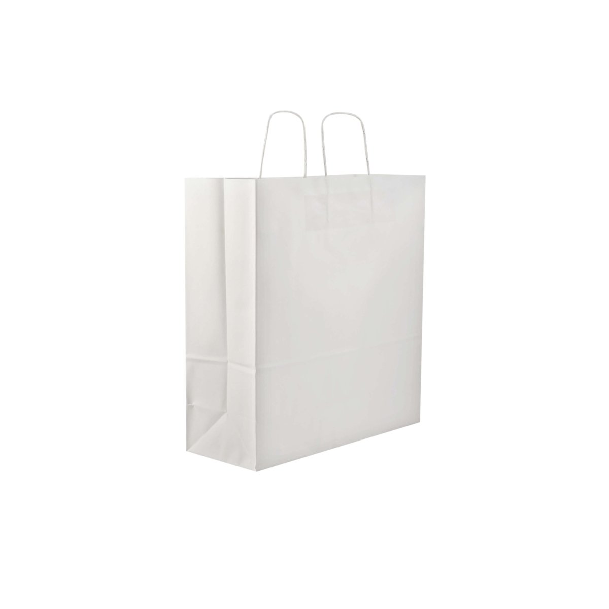 White Twisted Handle Paper Bag - hotpackwebstore.com - Twisted Handle Paper Bags