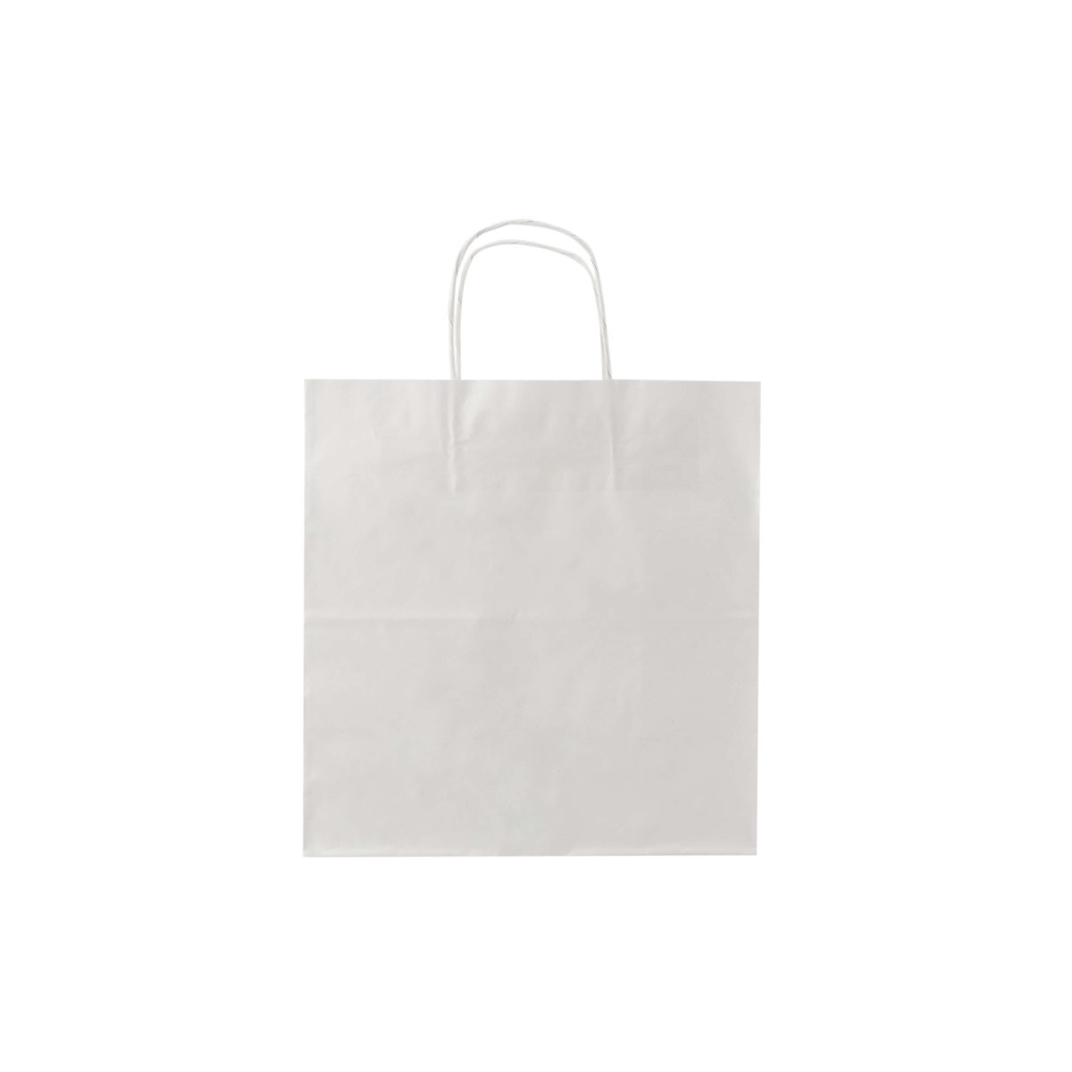 White Twisted Handle Paper Bag - hotpackwebstore.com - Twisted Handle Paper Bags