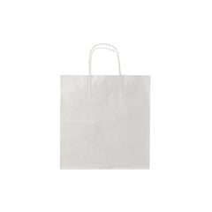 White Twisted Handle Paper Bag - hotpackwebstore.com - Twisted Handle Paper Bags