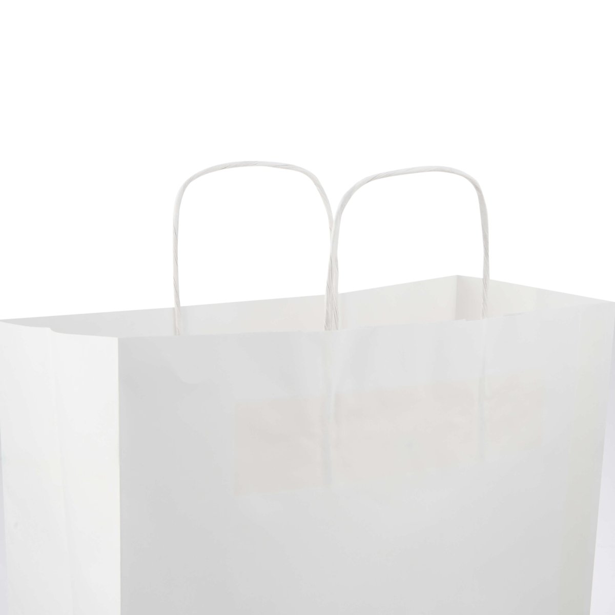 White Twisted Handle Paper Bag - hotpackwebstore.com - Twisted Handle Paper Bags