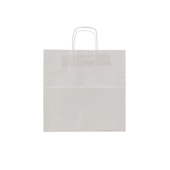 White Twisted Handle Paper Bag - hotpackwebstore.com - Twisted Handle Paper Bags