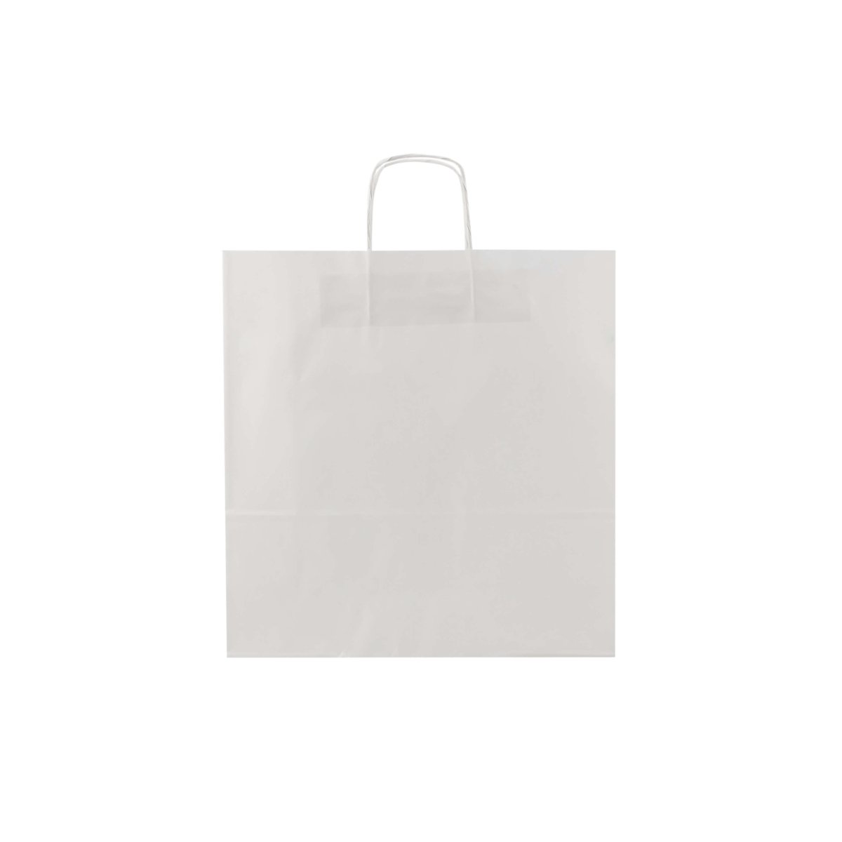 White Twisted Handle Paper Bag - hotpackwebstore.com - Twisted Handle Paper Bags