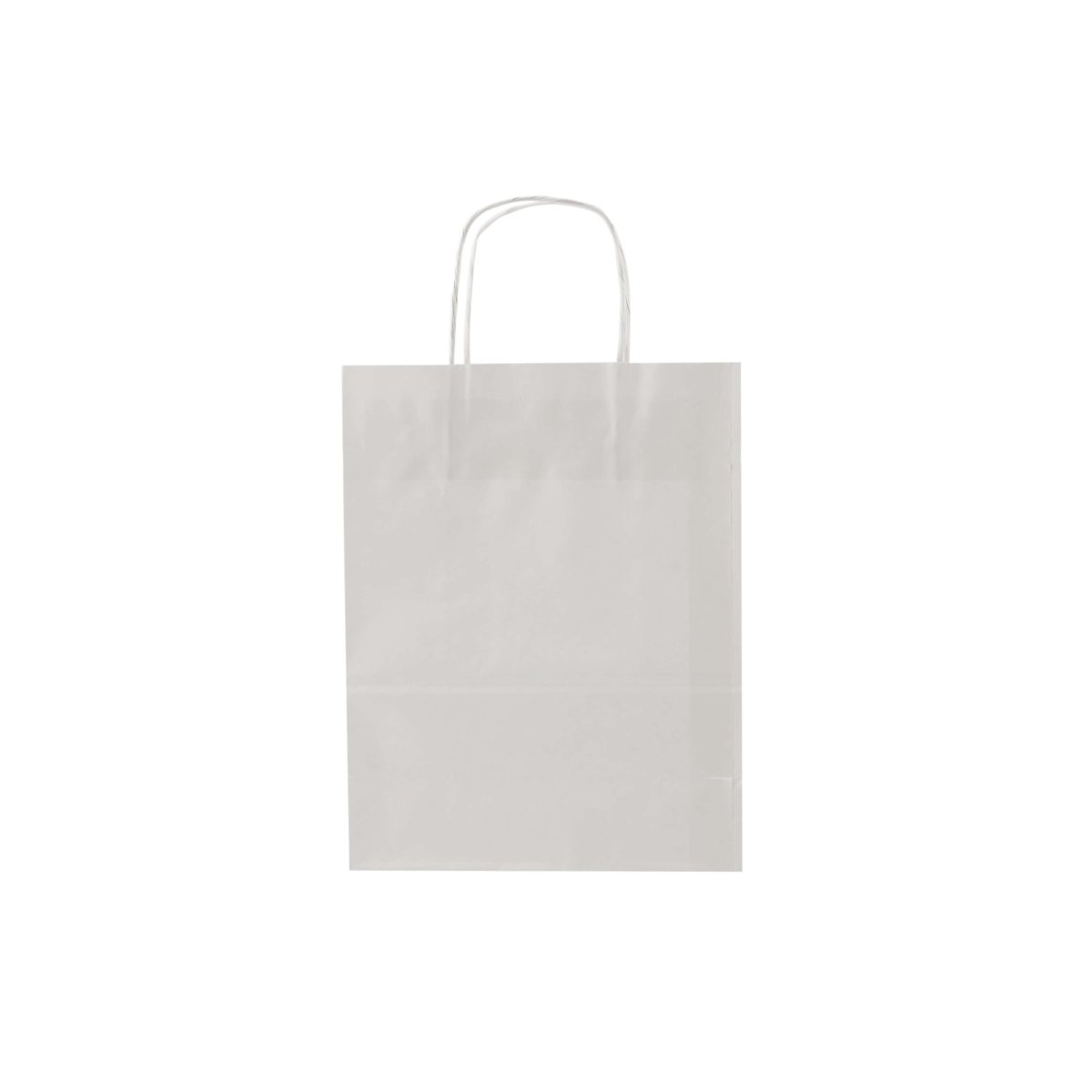 White Twisted Handle Paper Bag - hotpackwebstore.com - Twisted Handle Paper Bags