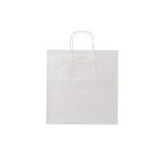 White Twisted Handle Paper Bag - hotpackwebstore.com - Twisted Handle Paper Bags