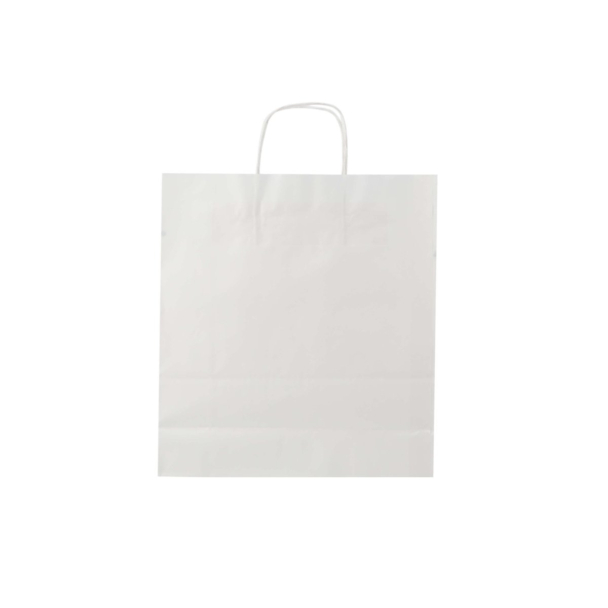 White Twisted Handle Paper Bag - hotpackwebstore.com - Twisted Handle Paper Bags