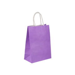 Purple Gift Paper Bag Twisted Handle - hotpackwebstore.com