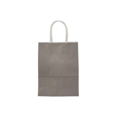 Grey Gift Paper Bag Twisted Handle - hotpackwebstore.com