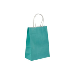 Blue Gift Paper Bag Twisted Handle - hotpackwebstore.com