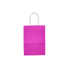 Pink Gift Paper Bag Twisted Handle - hotpackwebstore.com