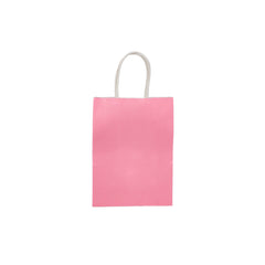 Pink Gift Paper Bag Twisted Handle - hotpackwebstore.com