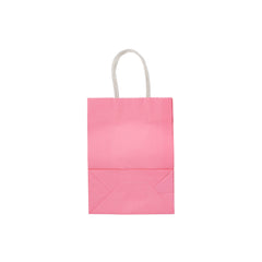 Pink Gift Paper Bag Twisted Handle - hotpackwebstore.com