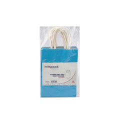 Blue Gift Paper Bag Twisted Handle - hotpackwebstore.com