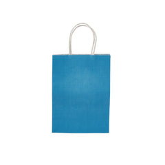 Blue Gift Paper Bag Twisted Handle - hotpackwebstore.com