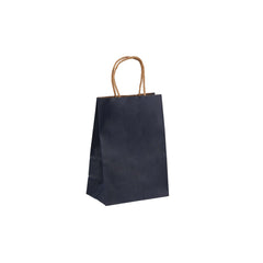 Black Gift Paper Bag Twisted Handle - hotpackwebstore.com